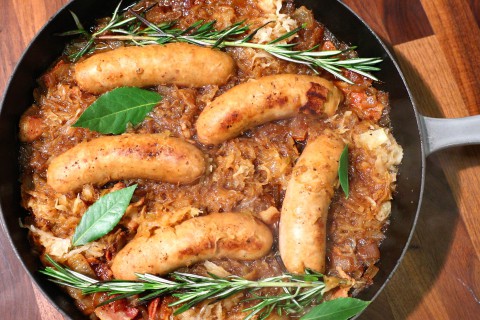 Saucisses allemandes sautées aux pommes SweeTango