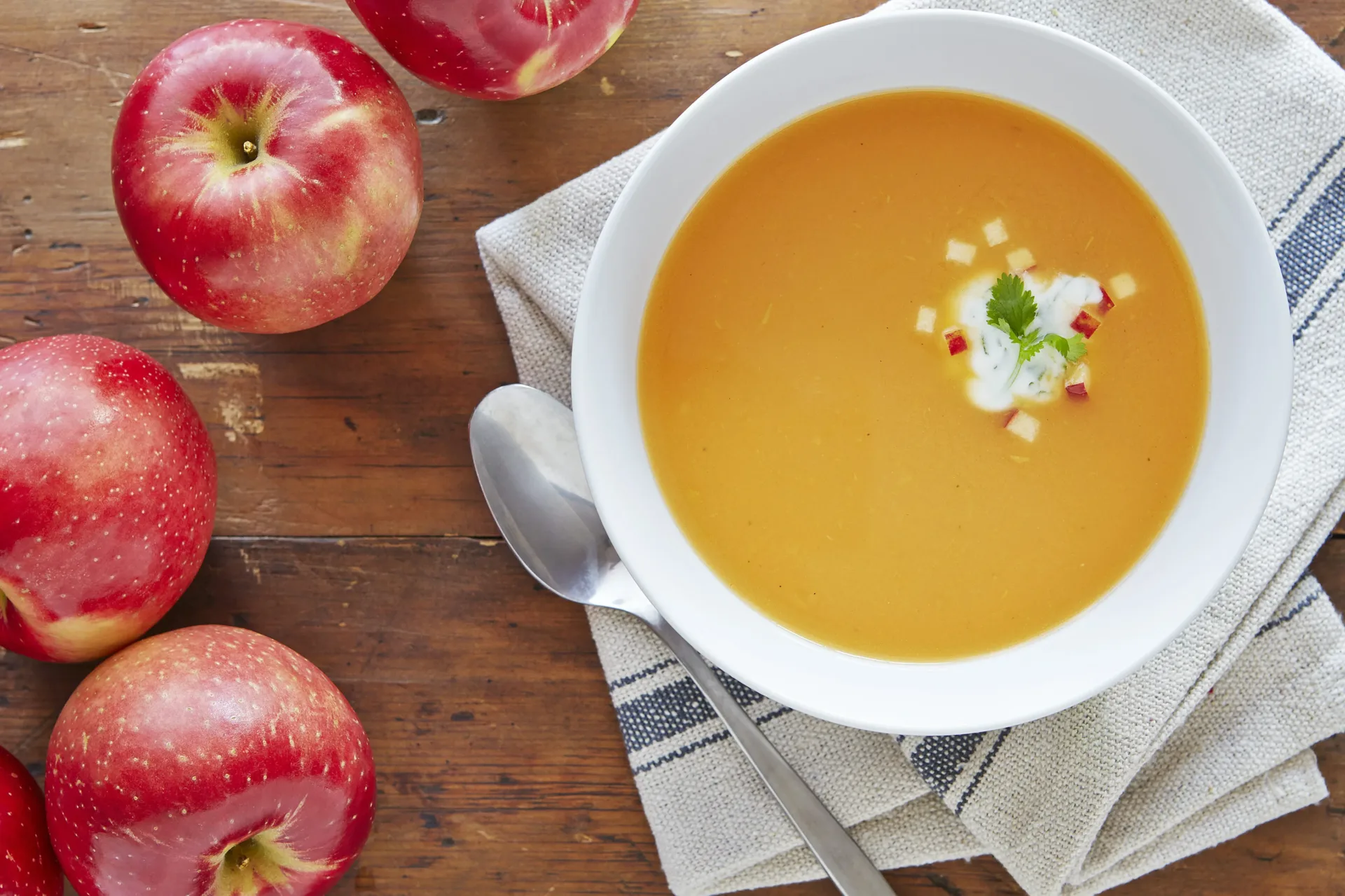Spicy SweeTango Apple Soup